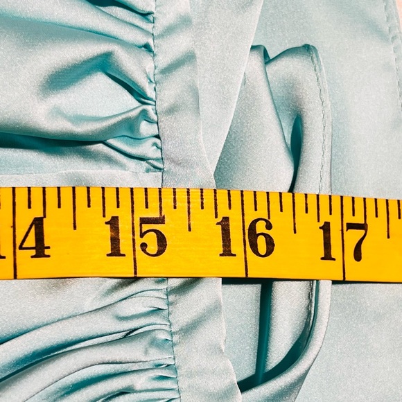 NWT Oh Polly Midi open side wrap Dress Size 10 polyester and elastane blend - Picture 12 of 13